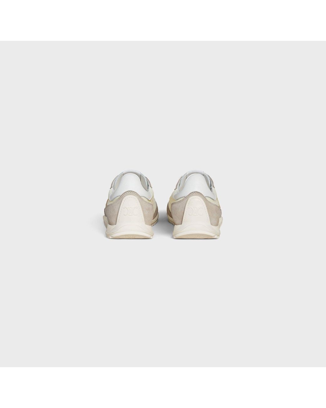 Céline White Low Racer Sneaker