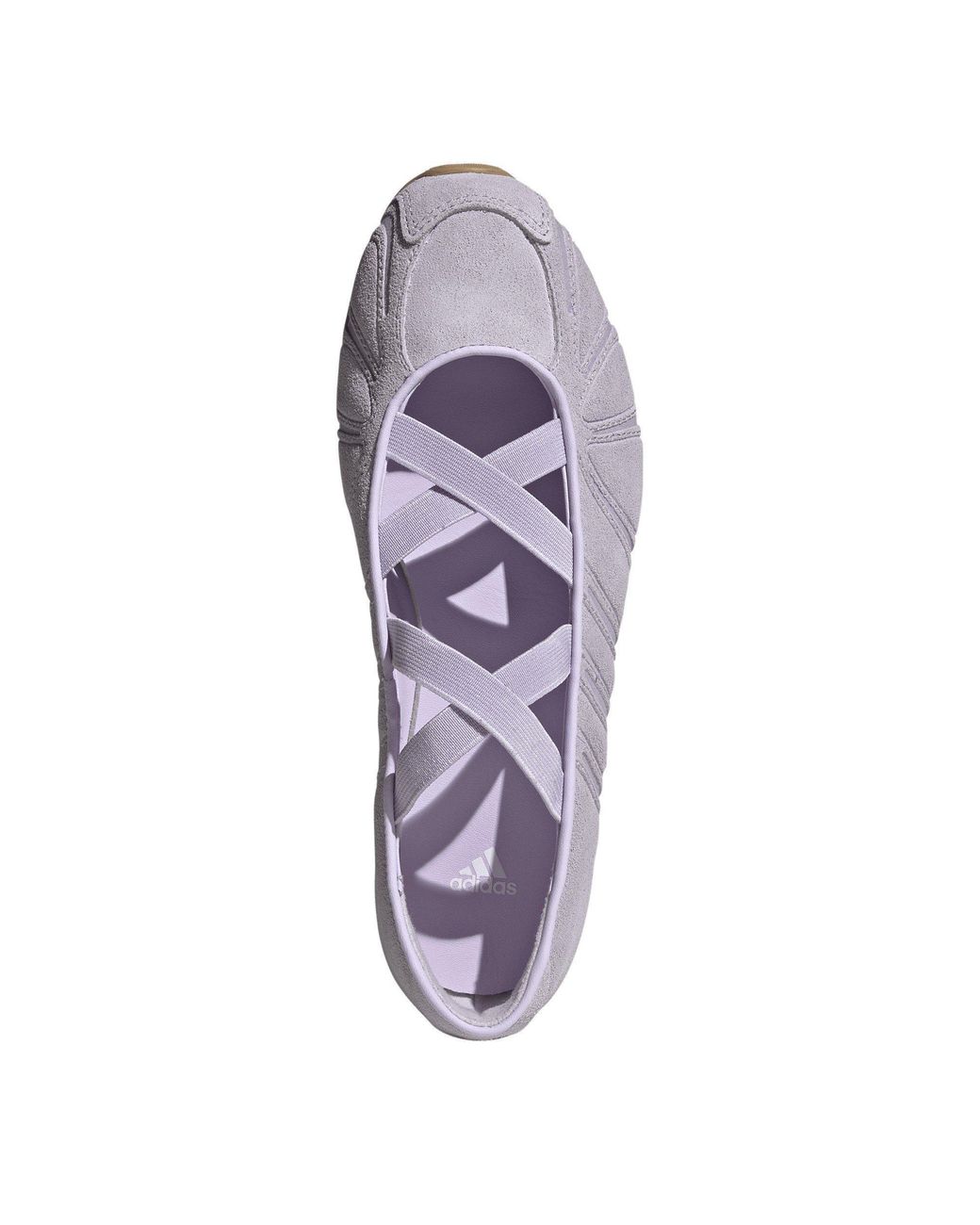 Adidas Originals Purple Maryjane Flat Shoe