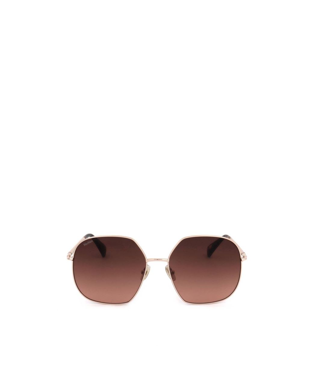 Max Mara Multicolor Irregular Frame Sunglasses