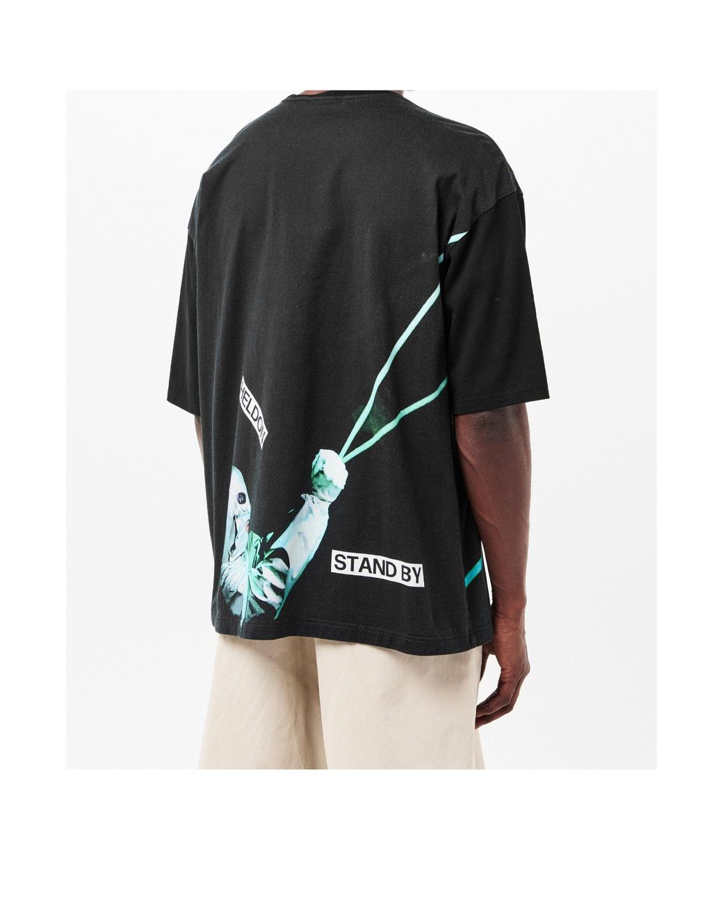 Undercover Green Regular Fit T-Shirt for men
