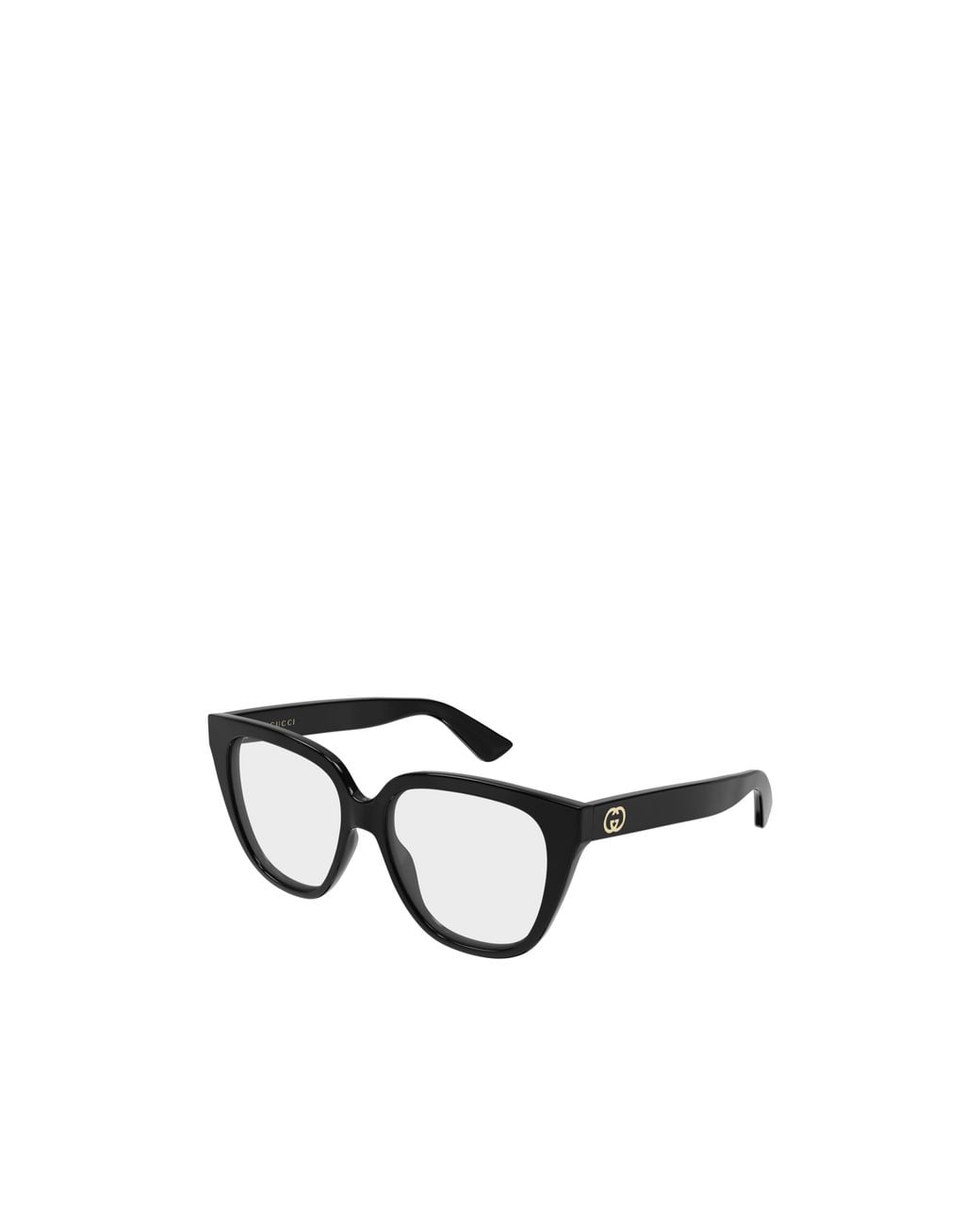 Gucci White Eyewear Cat-Eye Frame Glasses
