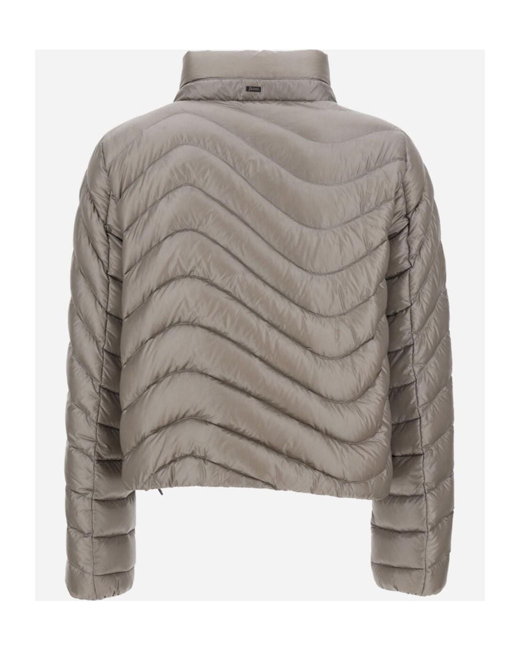 Herno Gray Ultralight Resort Short Jacket