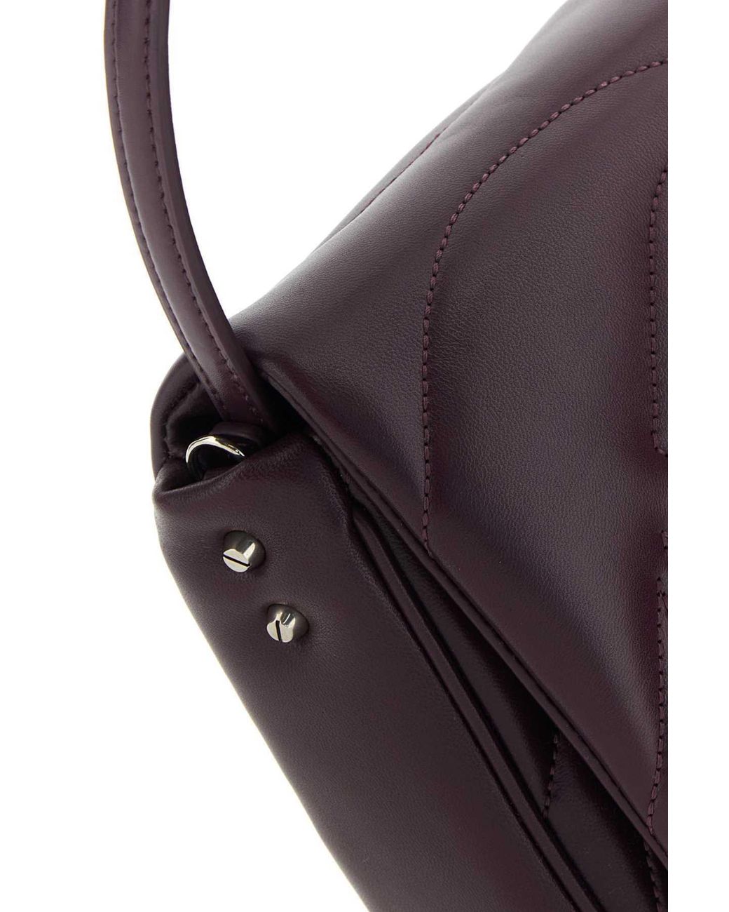 McQueen Black The Seal Logo Plaque Small Shoulder Bag