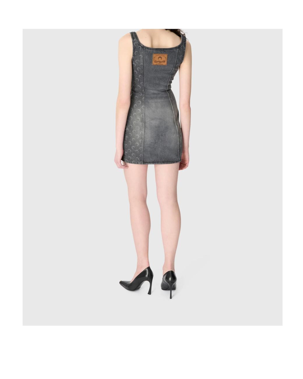 MARINE SERRE Gray Dress