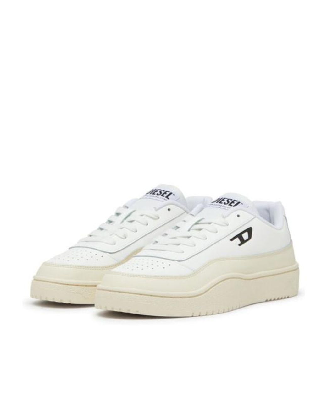 DIESEL White S-Tracker-D Sneakers for men