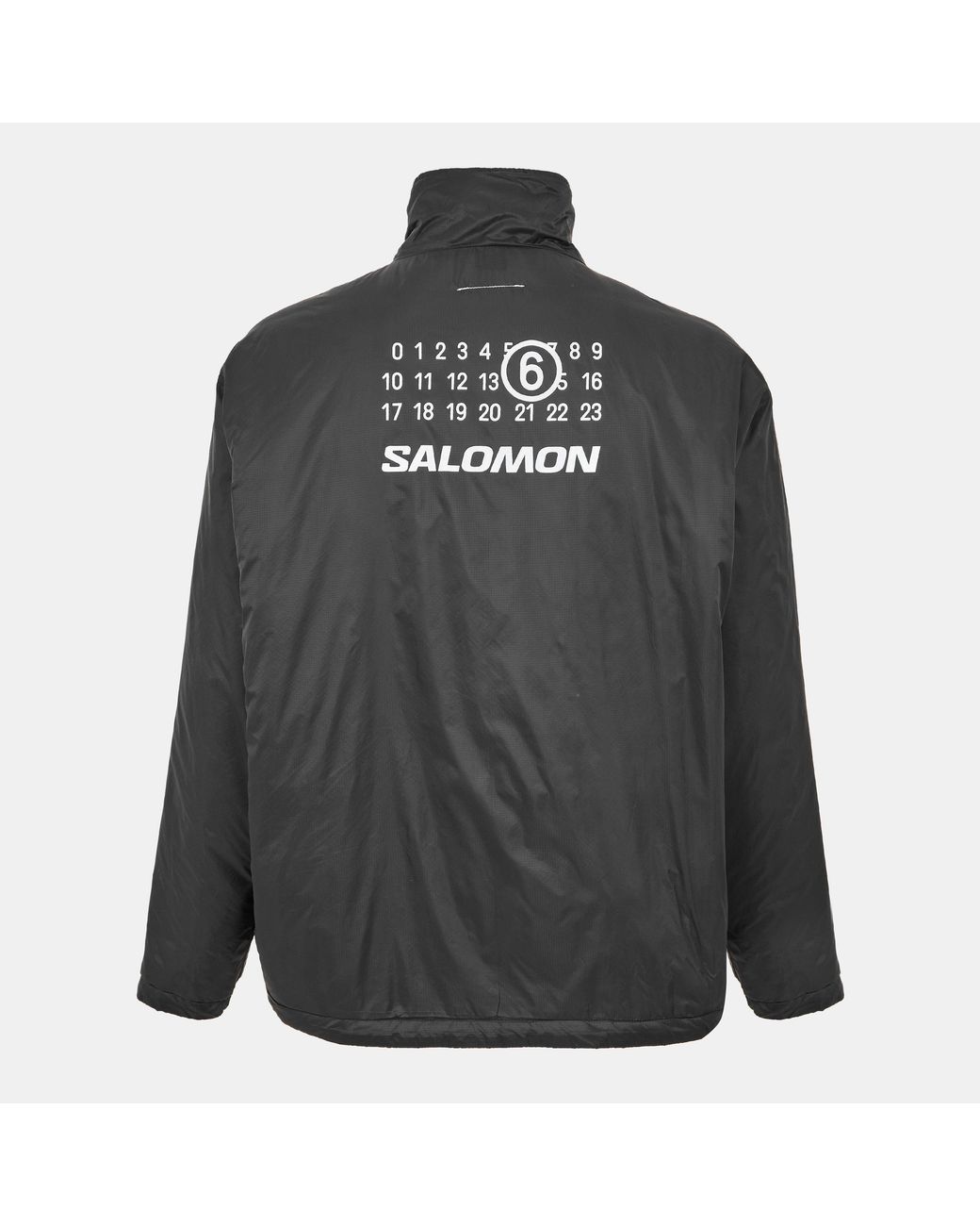 MM6 by Maison Margiela Gray Reversible Insulated Long Sleeve Quilted Jacket for men