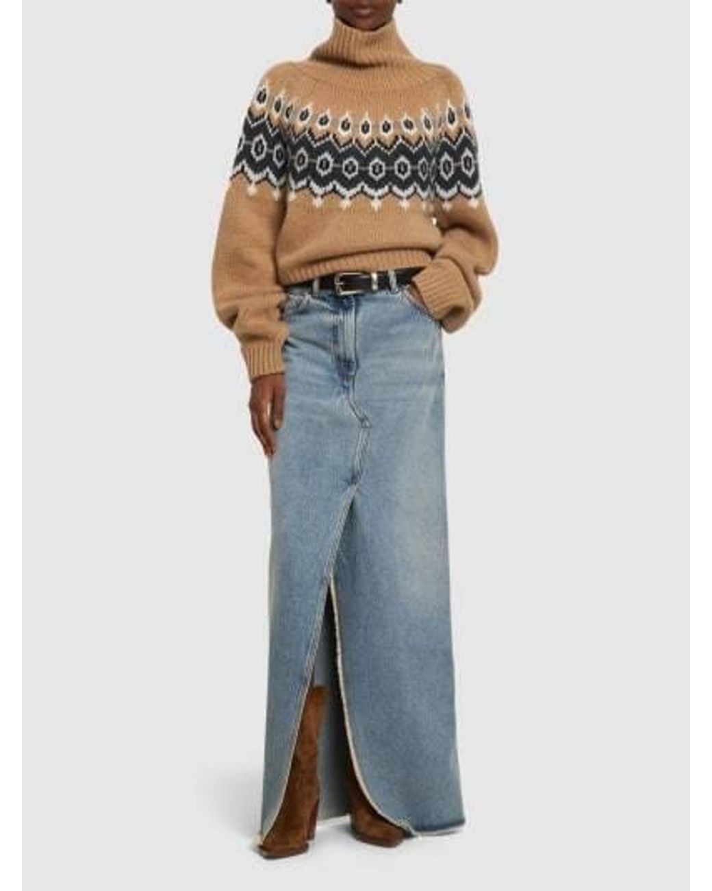 Khaite Multicolor Amaris Turtleneck