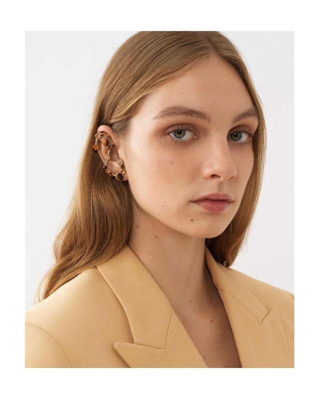Chloé Metallic Scorpio Earrings