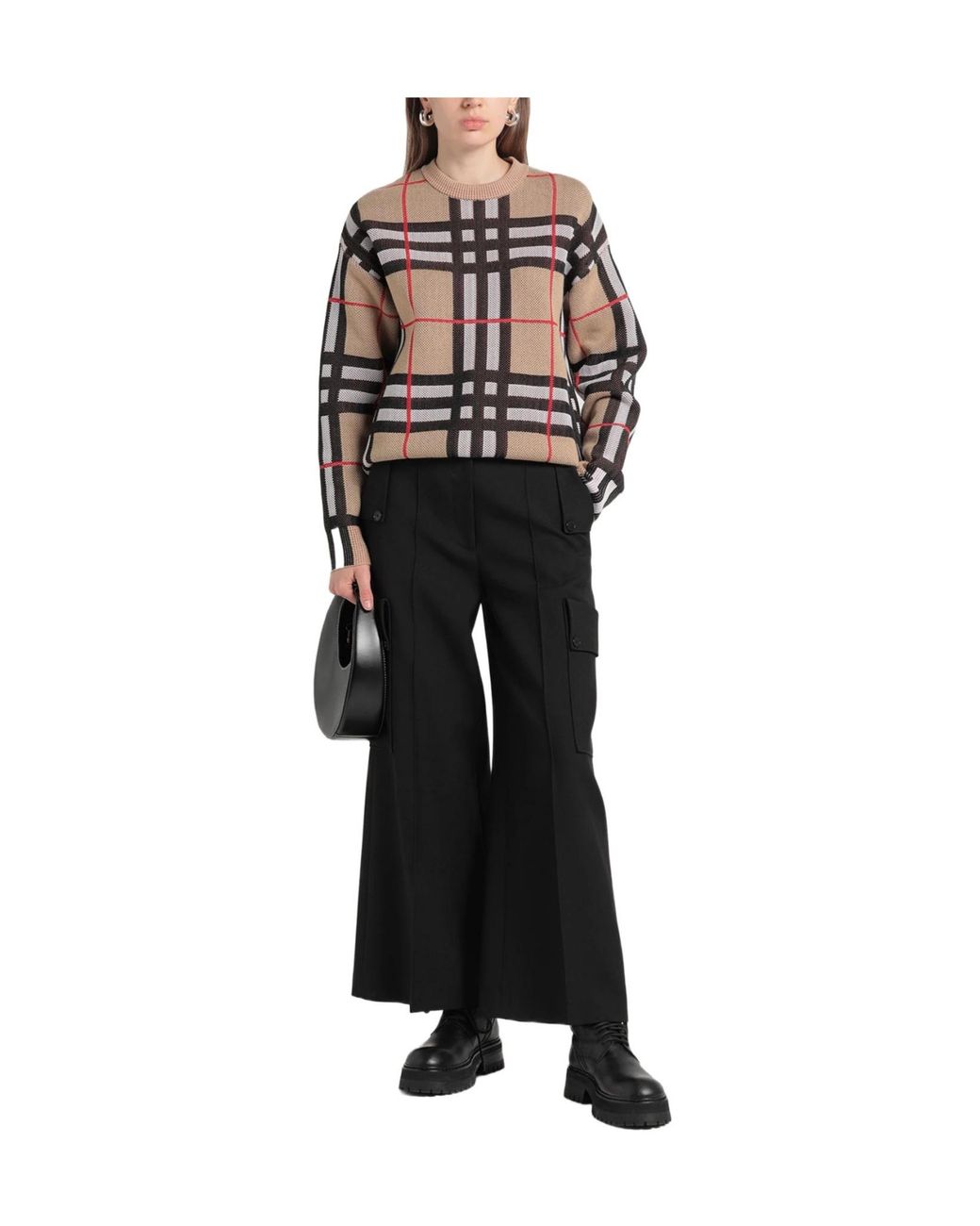 Burberry Natural Signature Print Jumpers