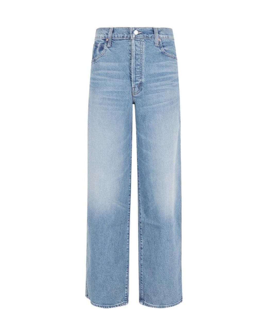 Mother Blue The Delinquent Button Nerdy Jeans