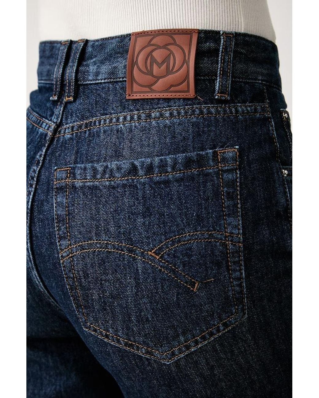 Marella Blue High-Waisted Jeans