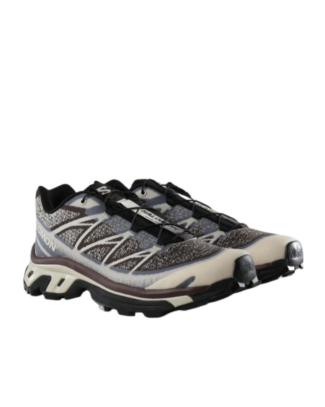 Salomon Lab Black Xt-6 Shadow 'Almond Milk Coffee Chocolate' for men