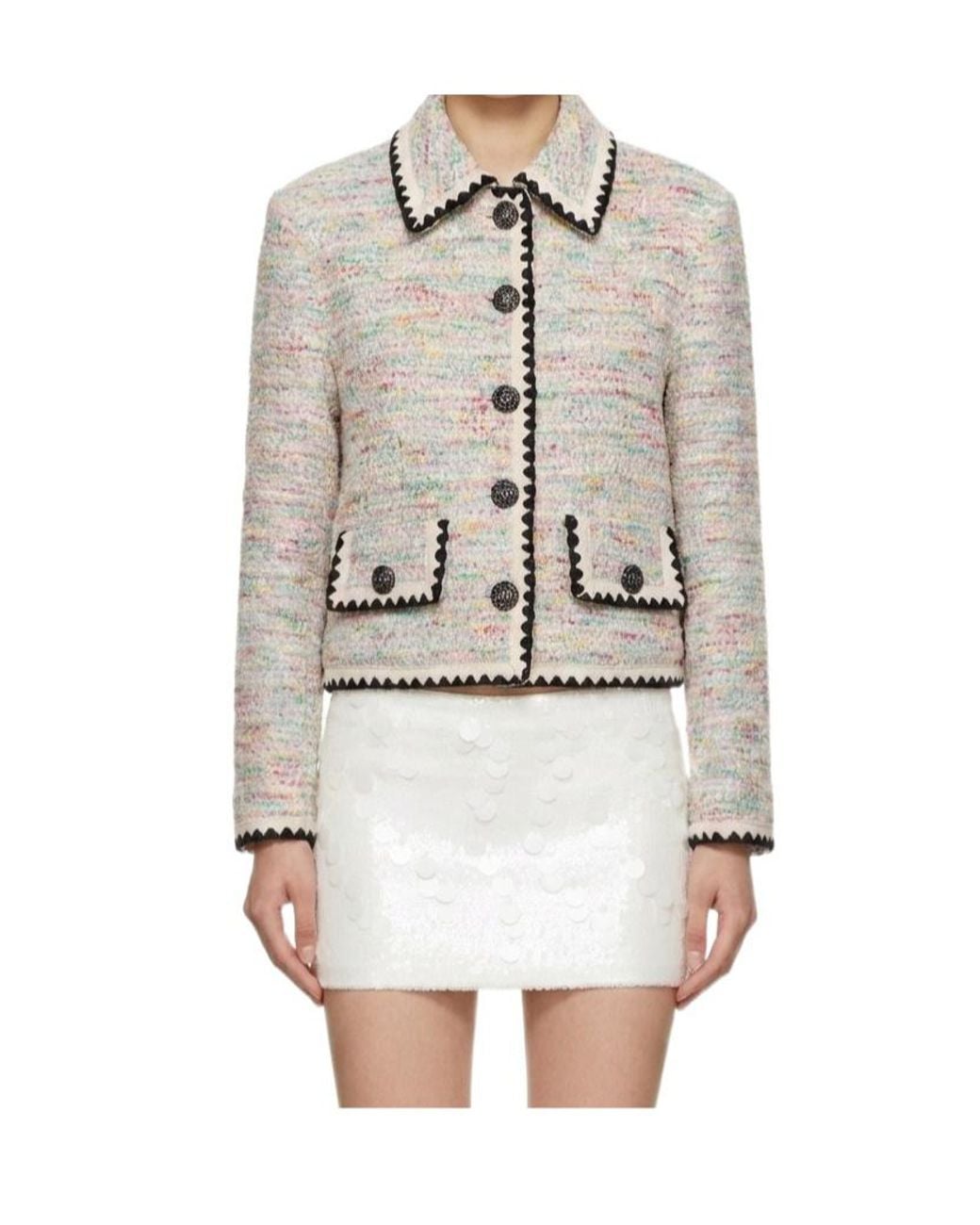 Marissa Chiara Gray Long-Sleeved Jacket