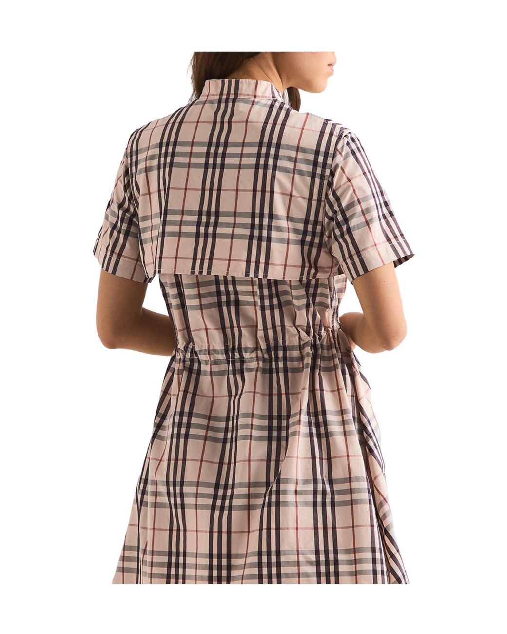 Burberry Multicolor Minimalist Shirt Dress