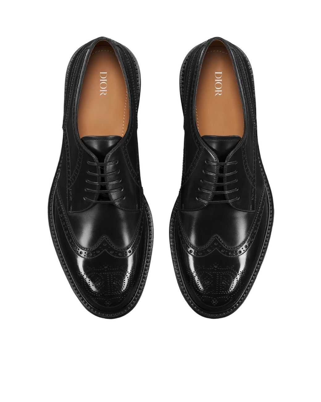 Dior Brown Homme Embassy Brogue Derby Shoes for men