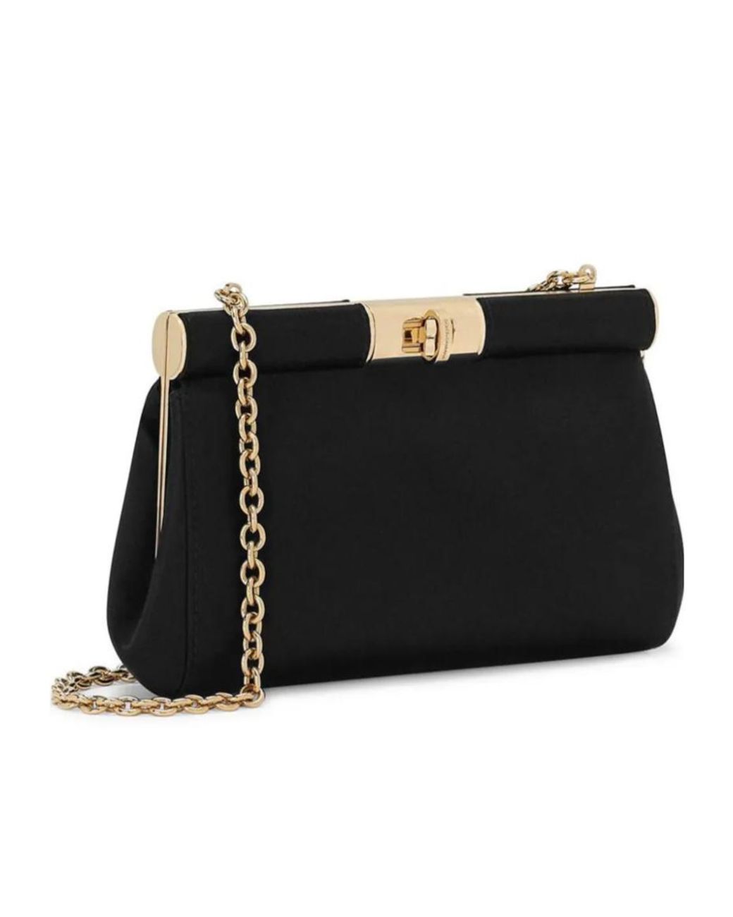 Dolce & Gabbana Black Small Marlene Shoulder Bag