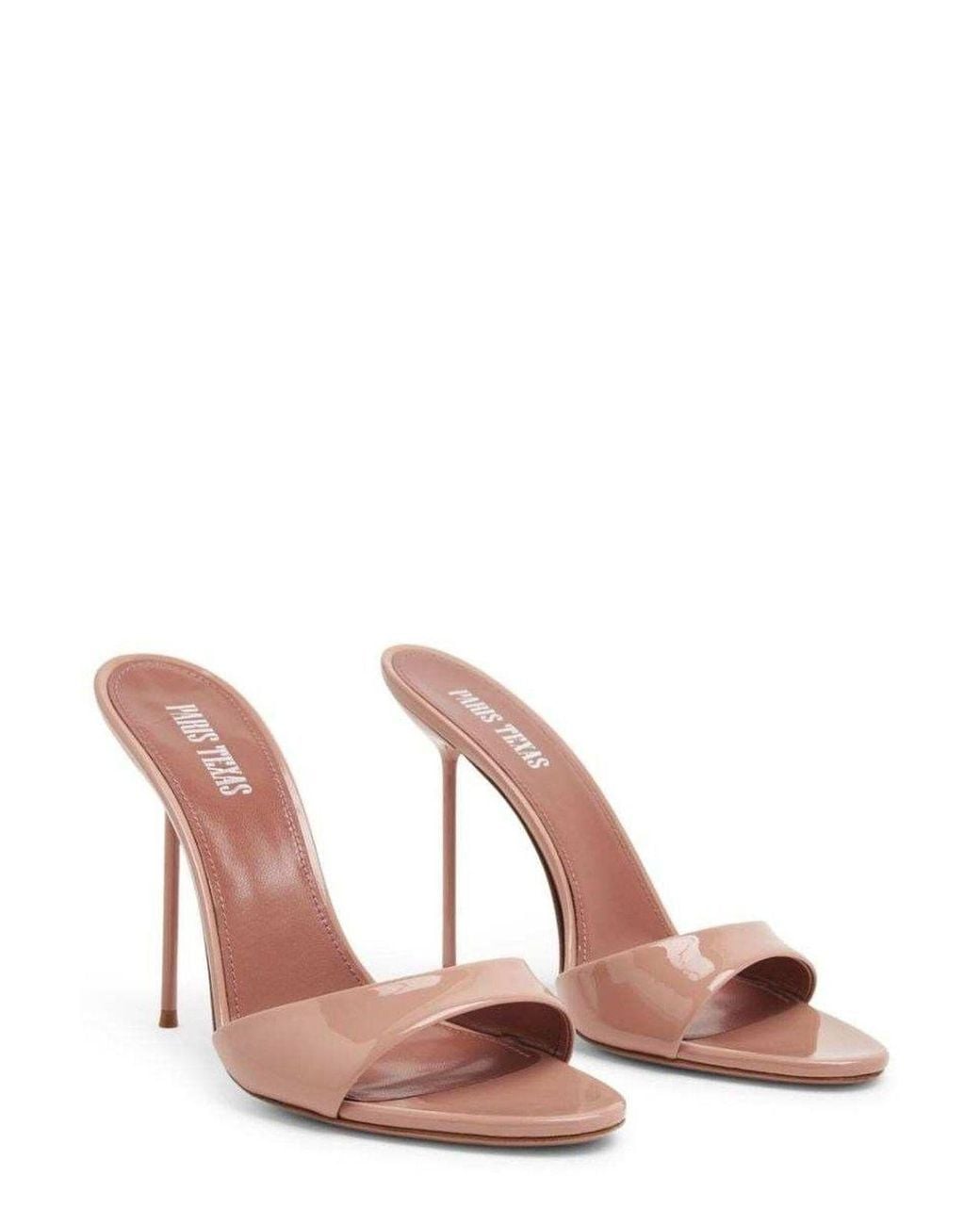 Paris Texas Pink Lidia Almond Toe Sandals