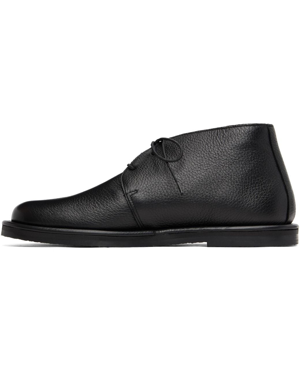 Studio Nicholson Black Woodrow Desert Boots for men