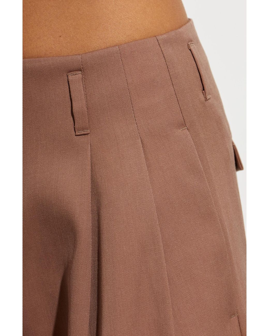 Golden Goose Deluxe Brand Brown Straight-Leg Tailored Pants