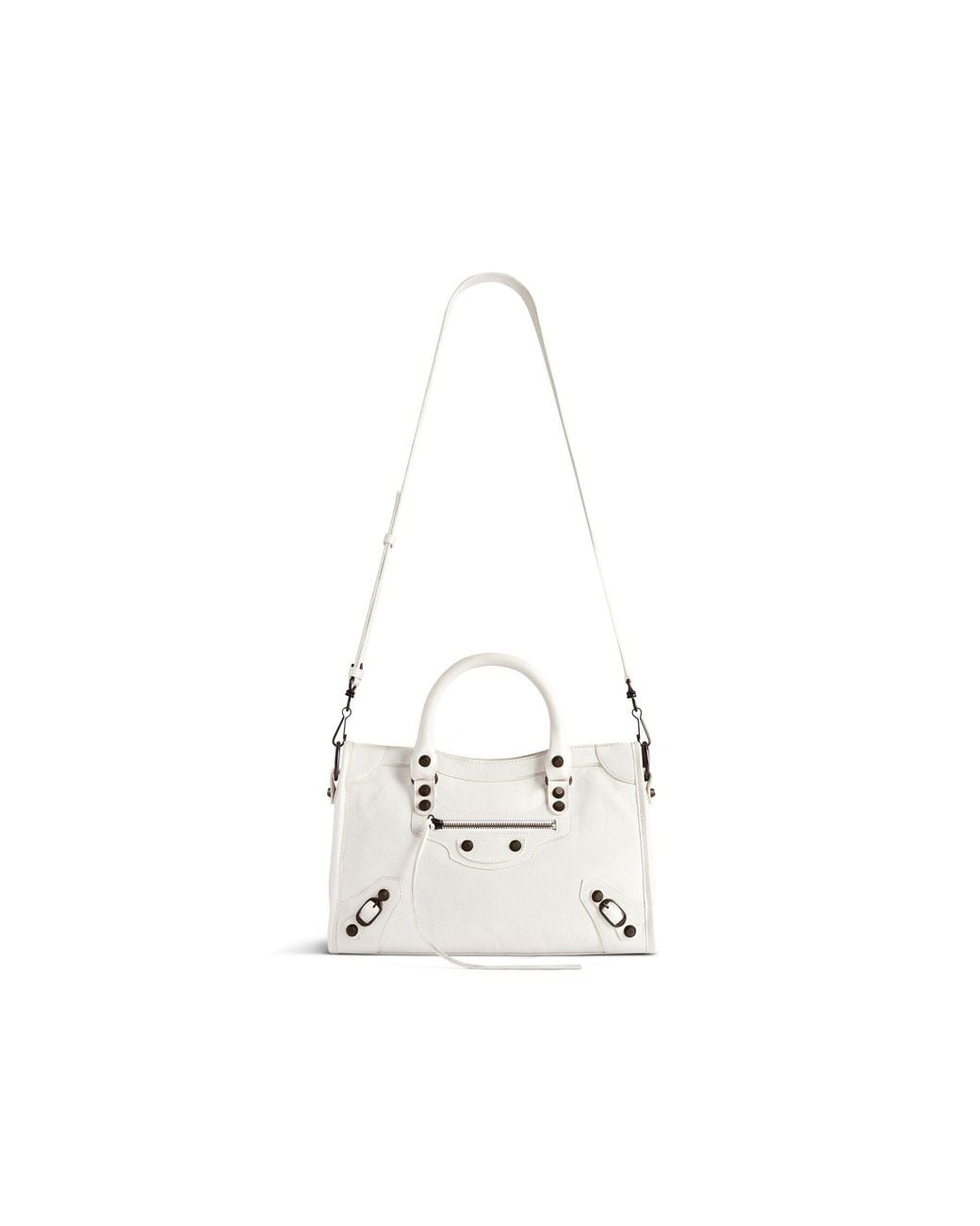 Balenciaga Natural Le City Small Top Handle Bag