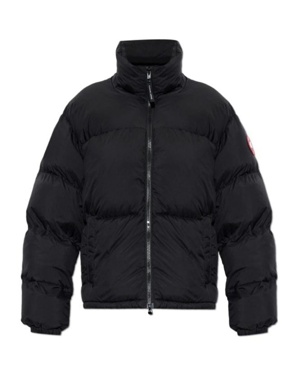 Canada Goose Blue Quilted Down Jacket