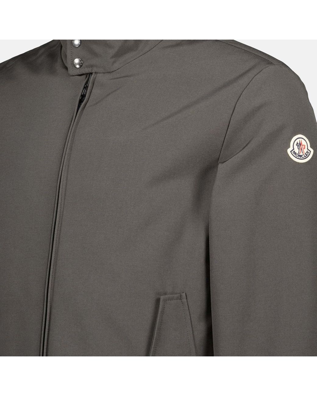 Moncler Gray Prieure Reversible Padded Bomber Jacket for men