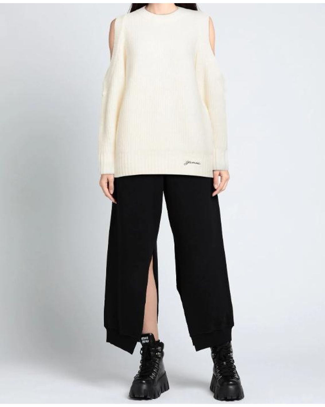 Ganni White Jumpers