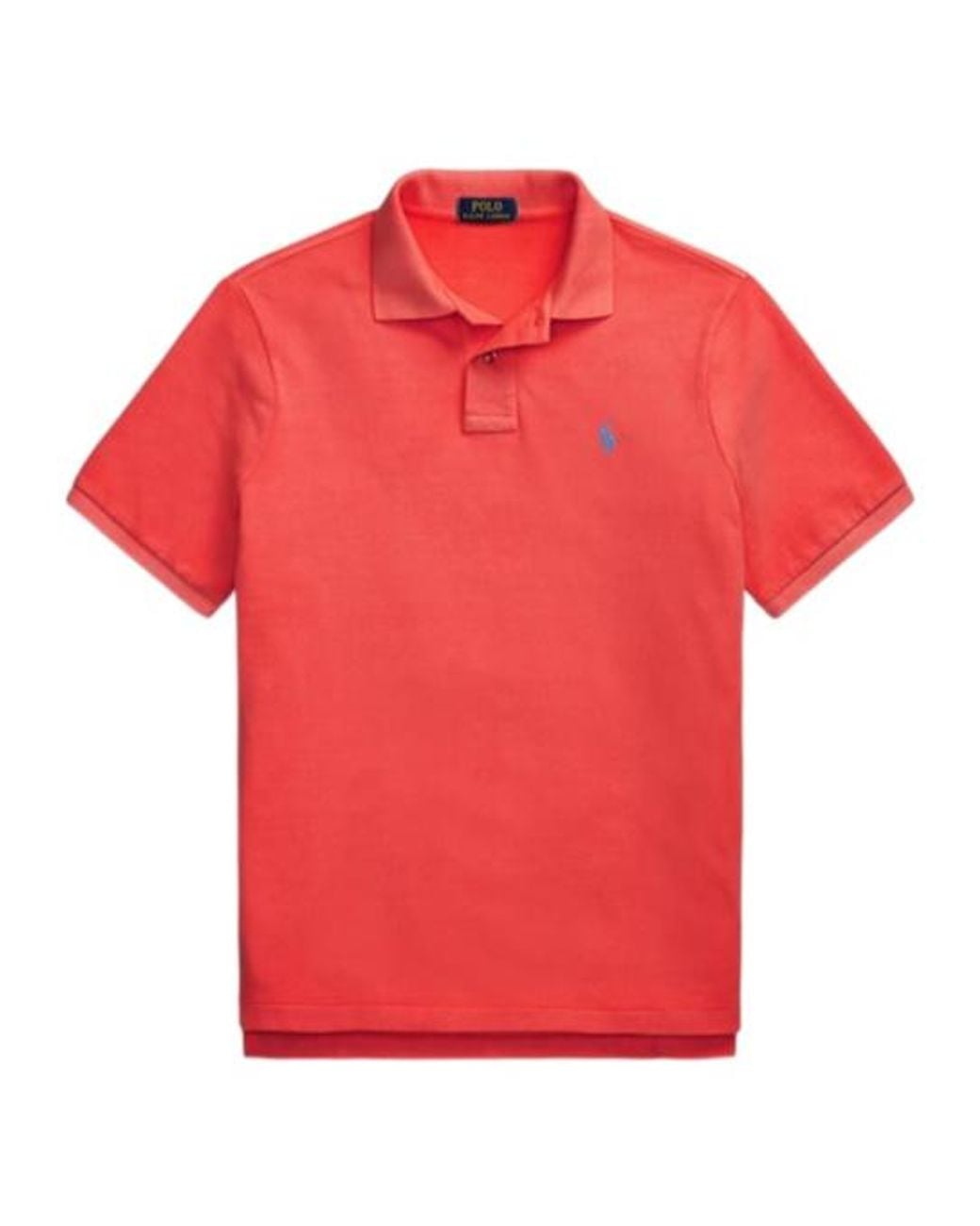 Polo Ralph Lauren Logo-Embroidered Straight Hem Polo Shirt for men
