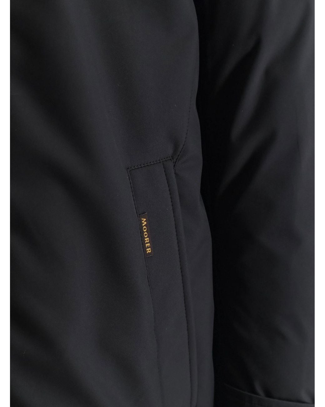 Moorer Blue Gorner-Kn Quilted Down Jacket for men