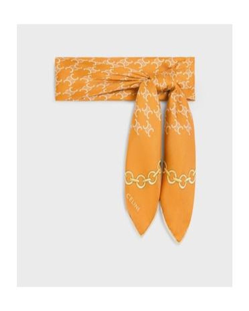 Céline Orange Bandana