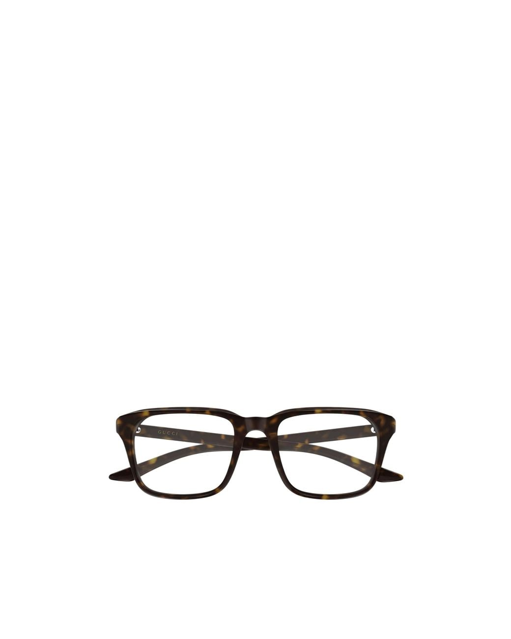 Gucci White Eyewear Sqaure Frame Glasses for men