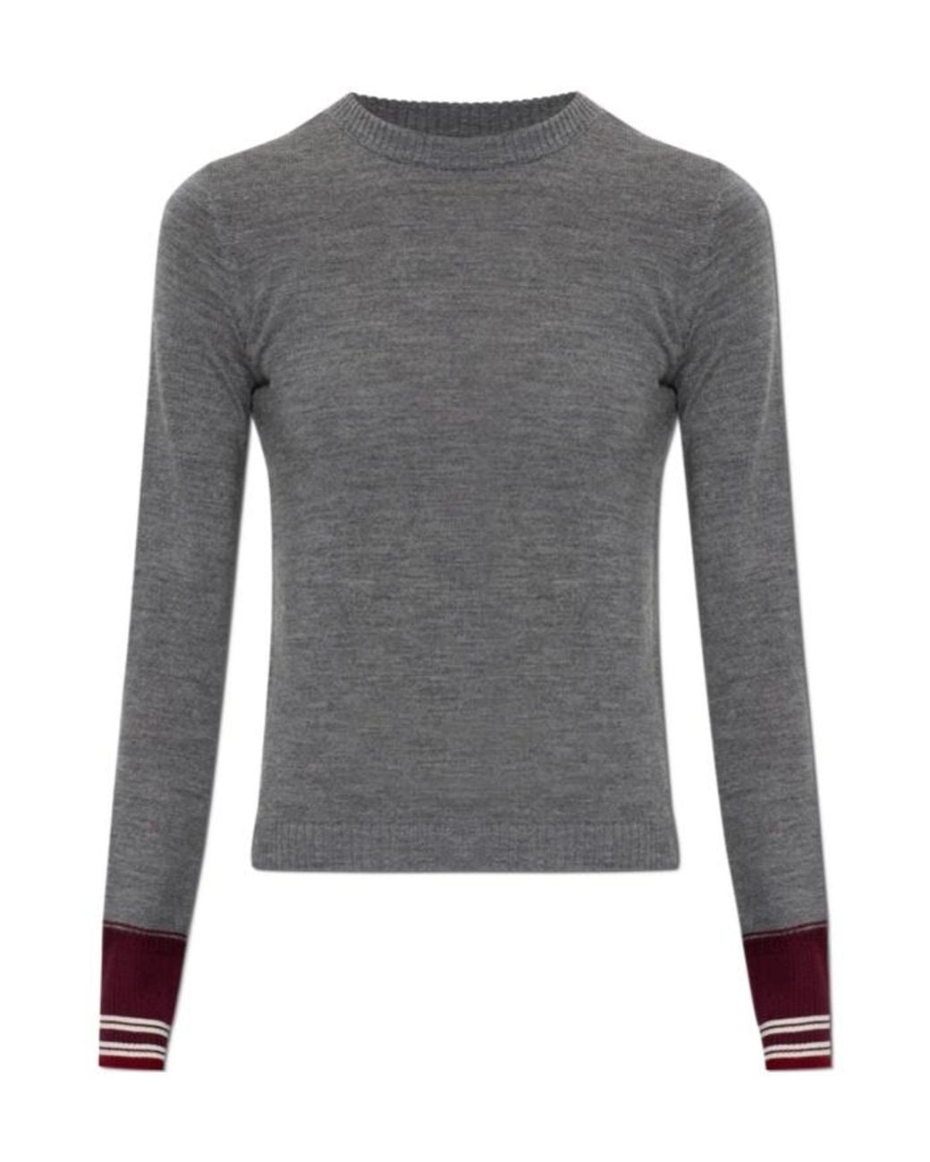 IRO Gray Long-Sleeved Knitwear