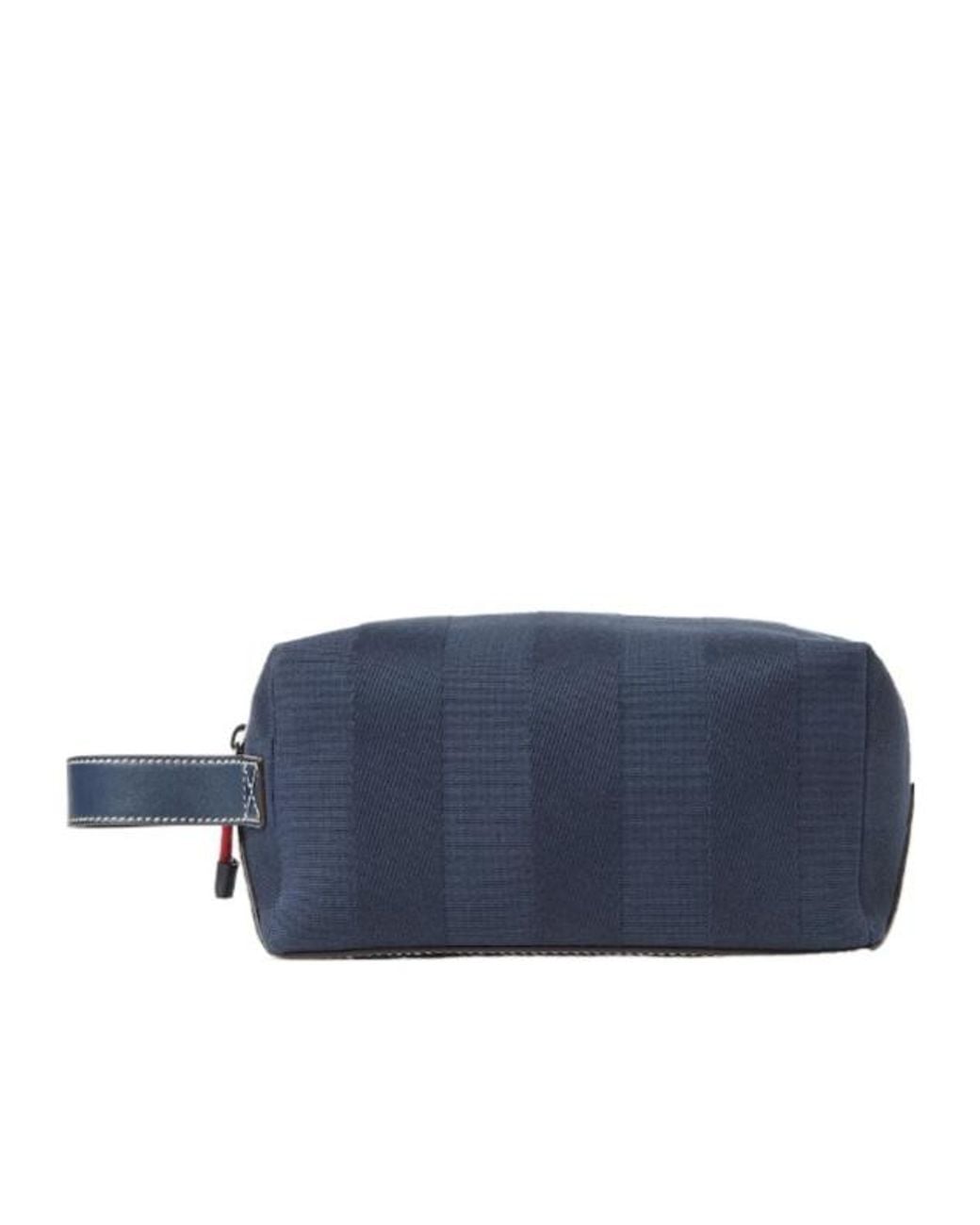 Fendi Blue Lui Striped Toiletry Bag for men