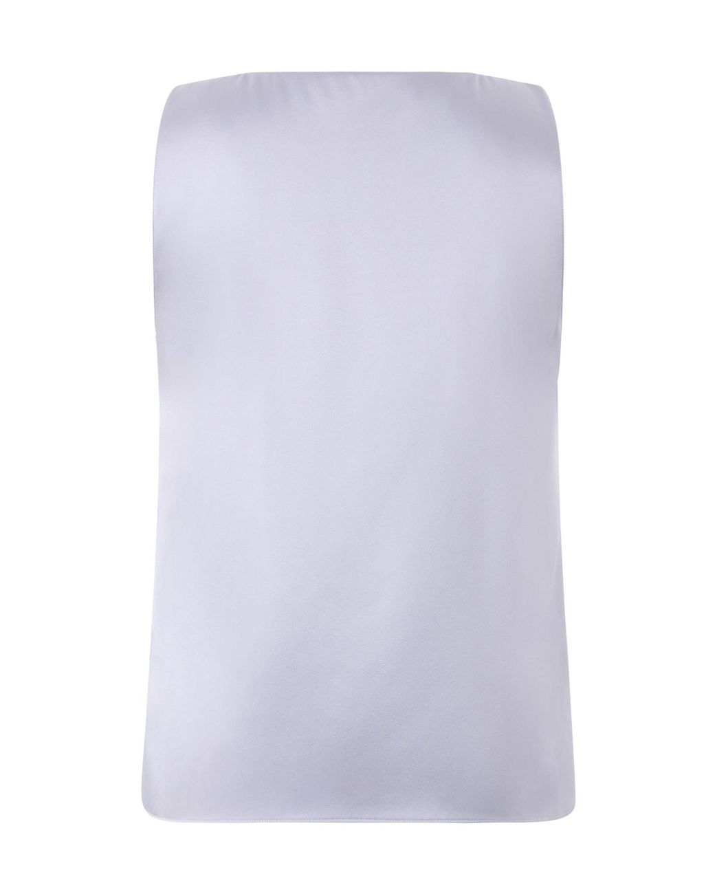 Emporio Armani Blue V-Neck Sleeveless Top