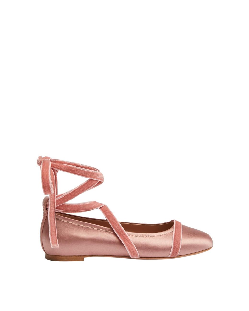Malone Souliers Pink Spencer Ballerina Shoes
