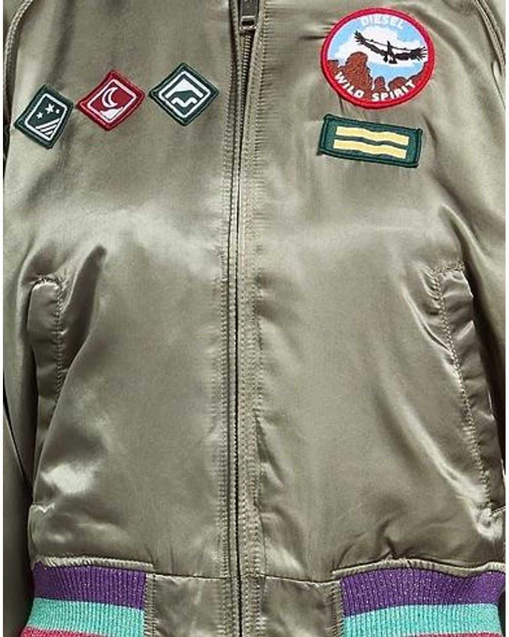 DIESEL Green Jackets