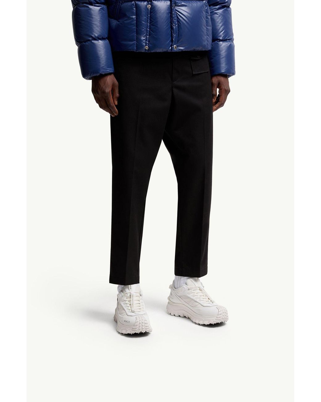 Moncler White Trailgrip Gtx Low Top Sneakers