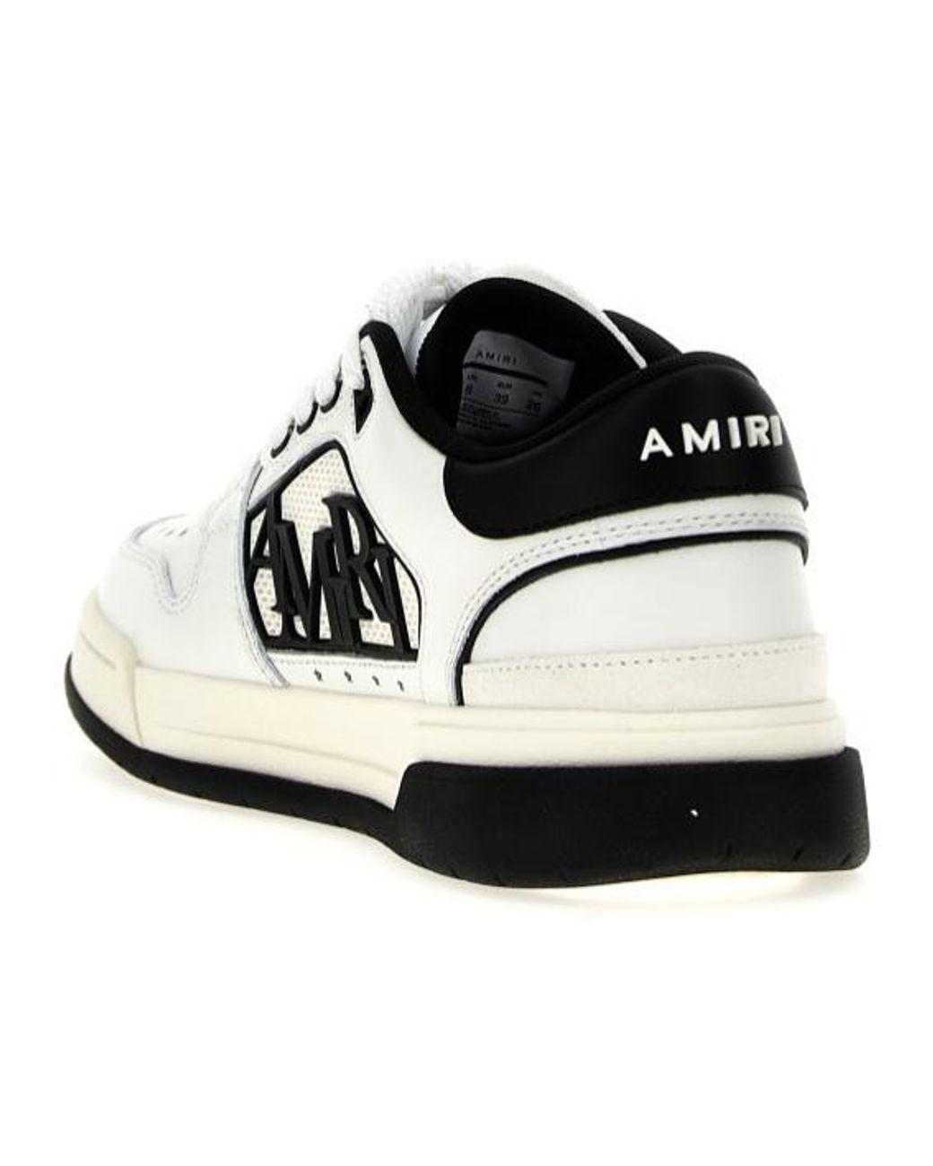 Amiri White Tie Low-Top Sneakers