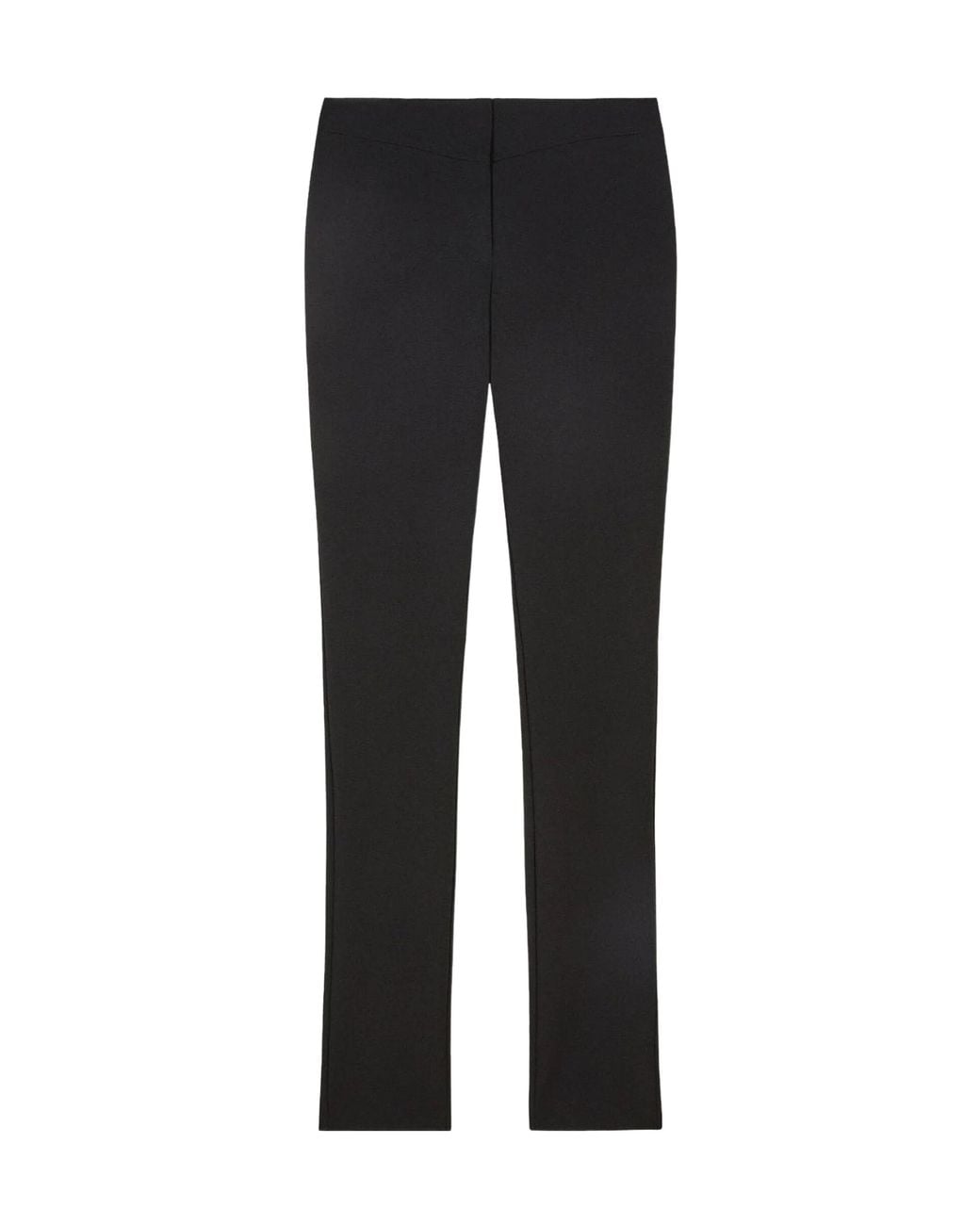 Patrizia Pepe Black Crepe Skinny Trousers