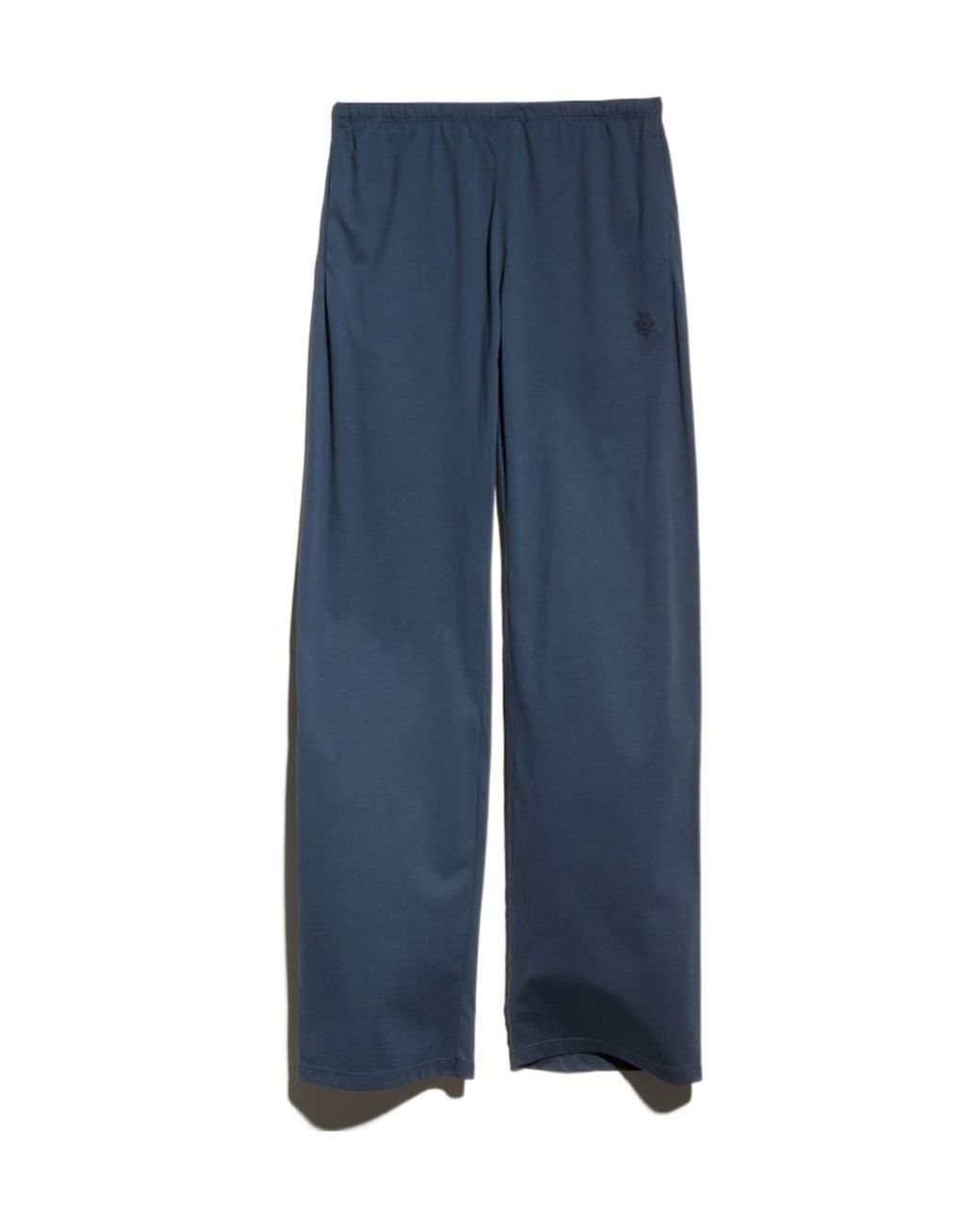 Gucci Blue Sportswear Pants With Embroidery for men