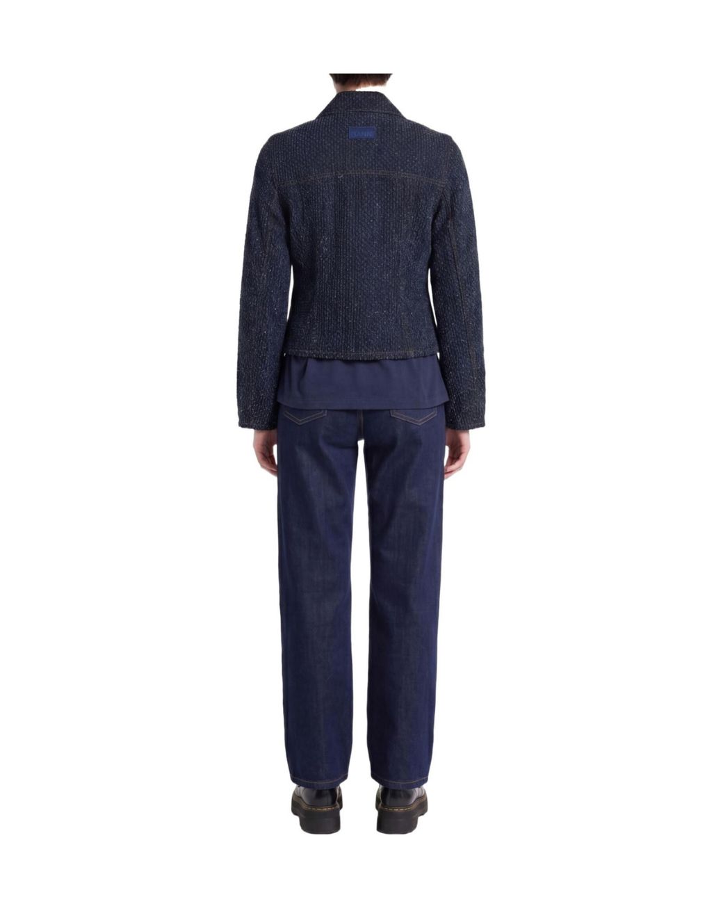 Ganni Blue Denim Jackets