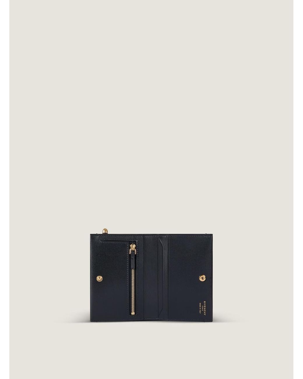 Givenchy Blue Pinch Bifold Wallet