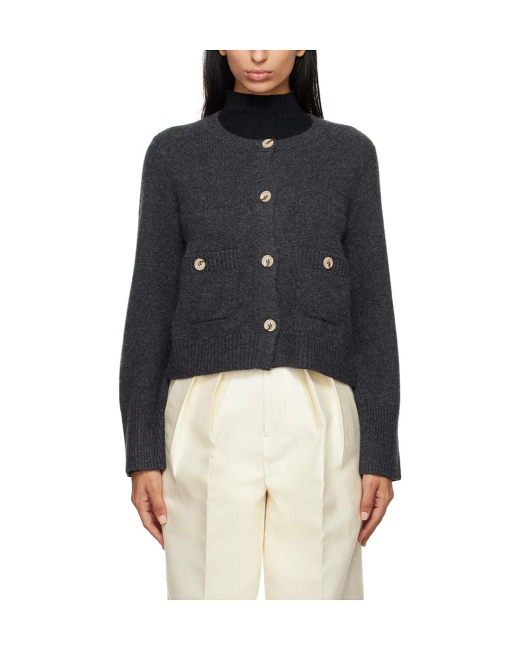 arch4 Blue Rosanna Knitted Cardigan
