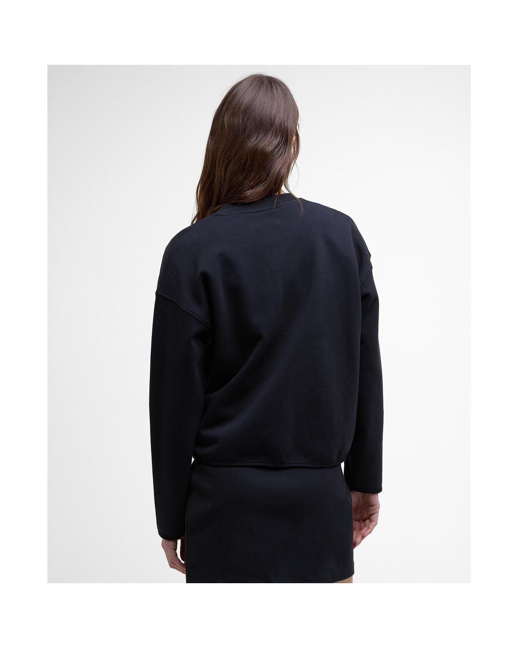 Barbour Black Zipper Sweatshirt