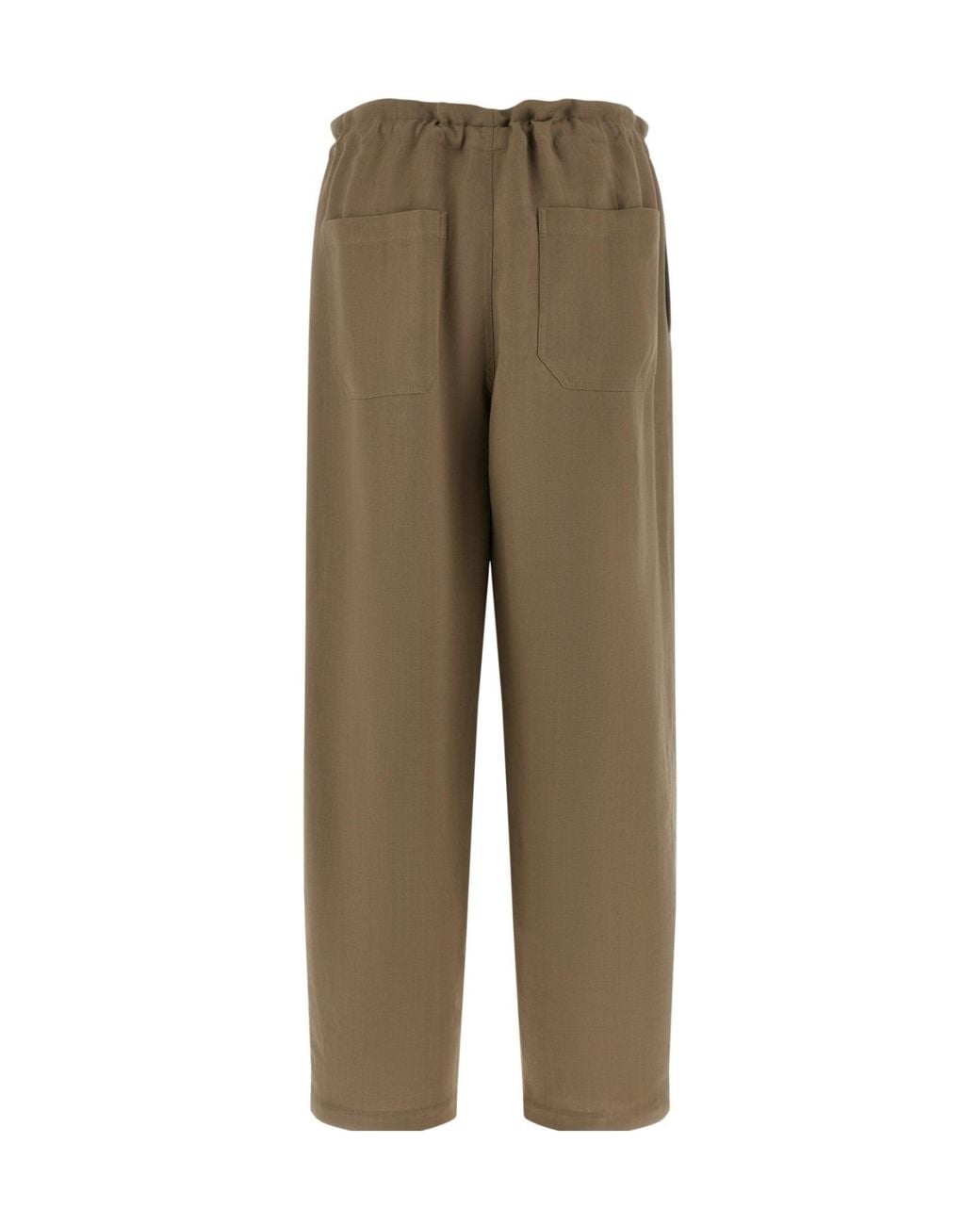 Brunello Cucinelli Natural Tailored Track Trousers