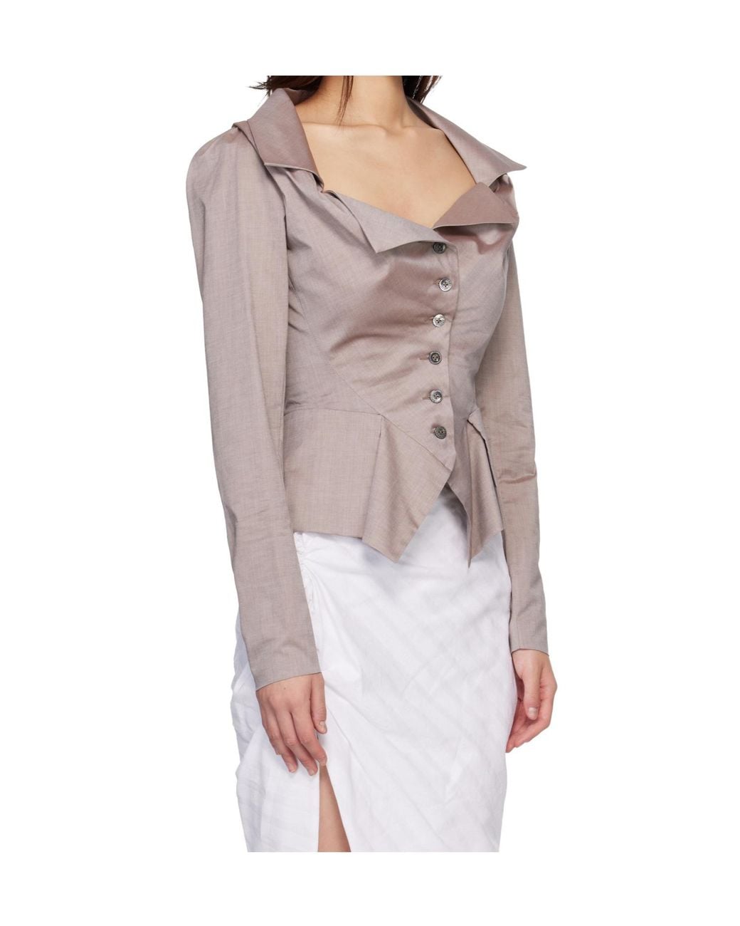 Vivienne Westwood Natural Monday Long-Sleeved Shirt