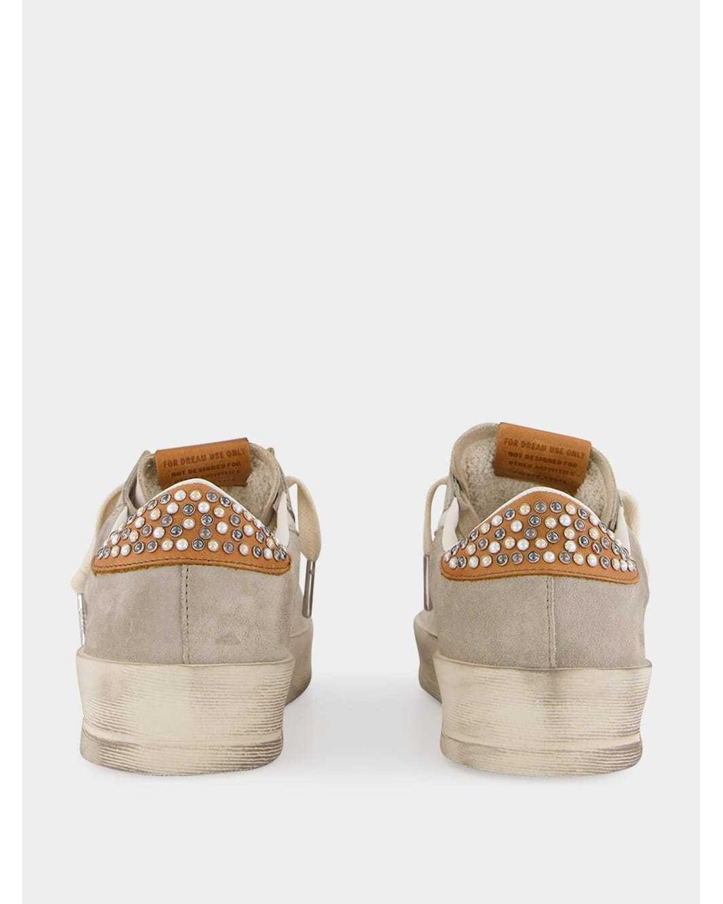 Golden Goose Deluxe Brand Multicolor Star Studded Leather Sneakers