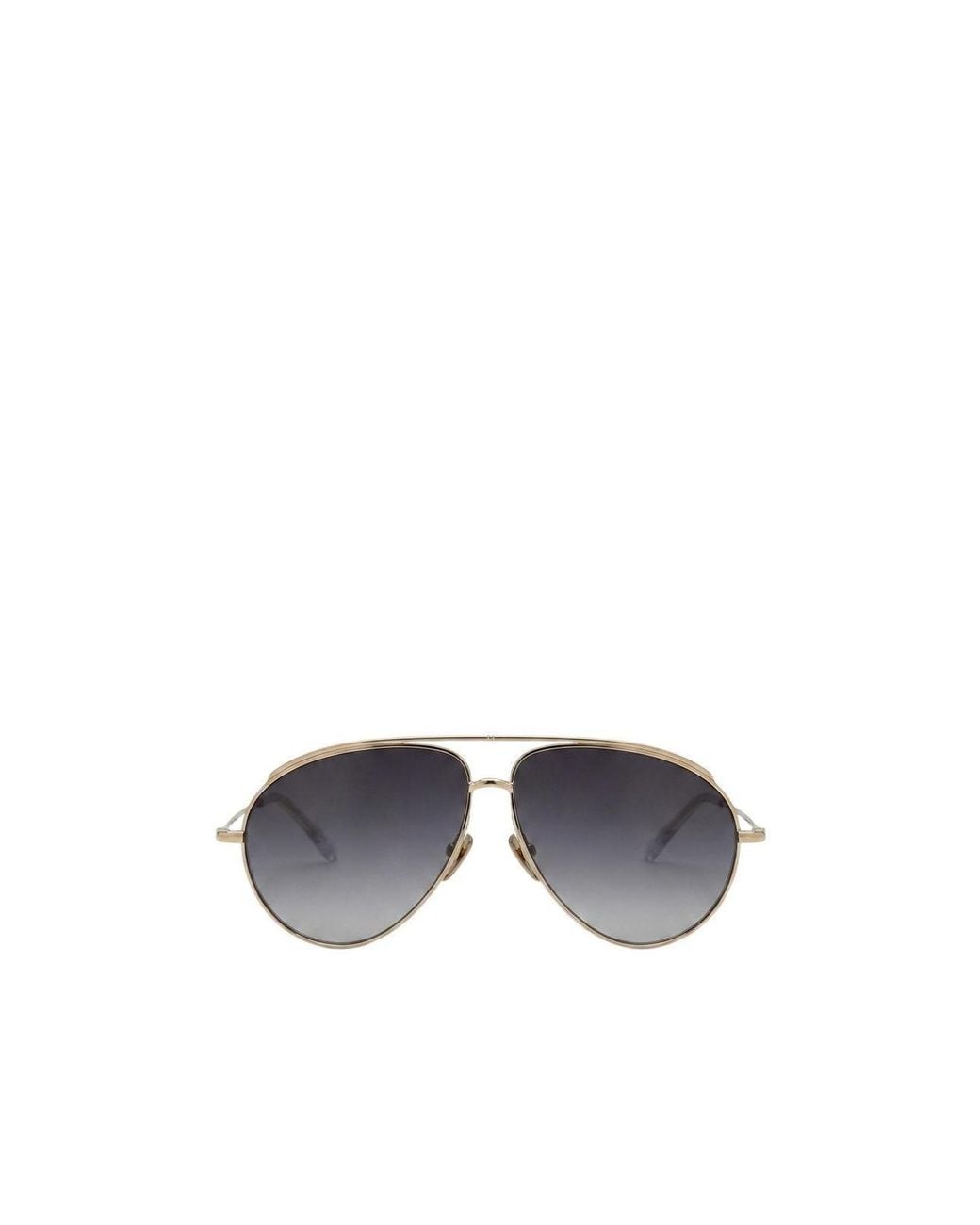 Gucci Metallic Eyewear Aviator Sunglasses