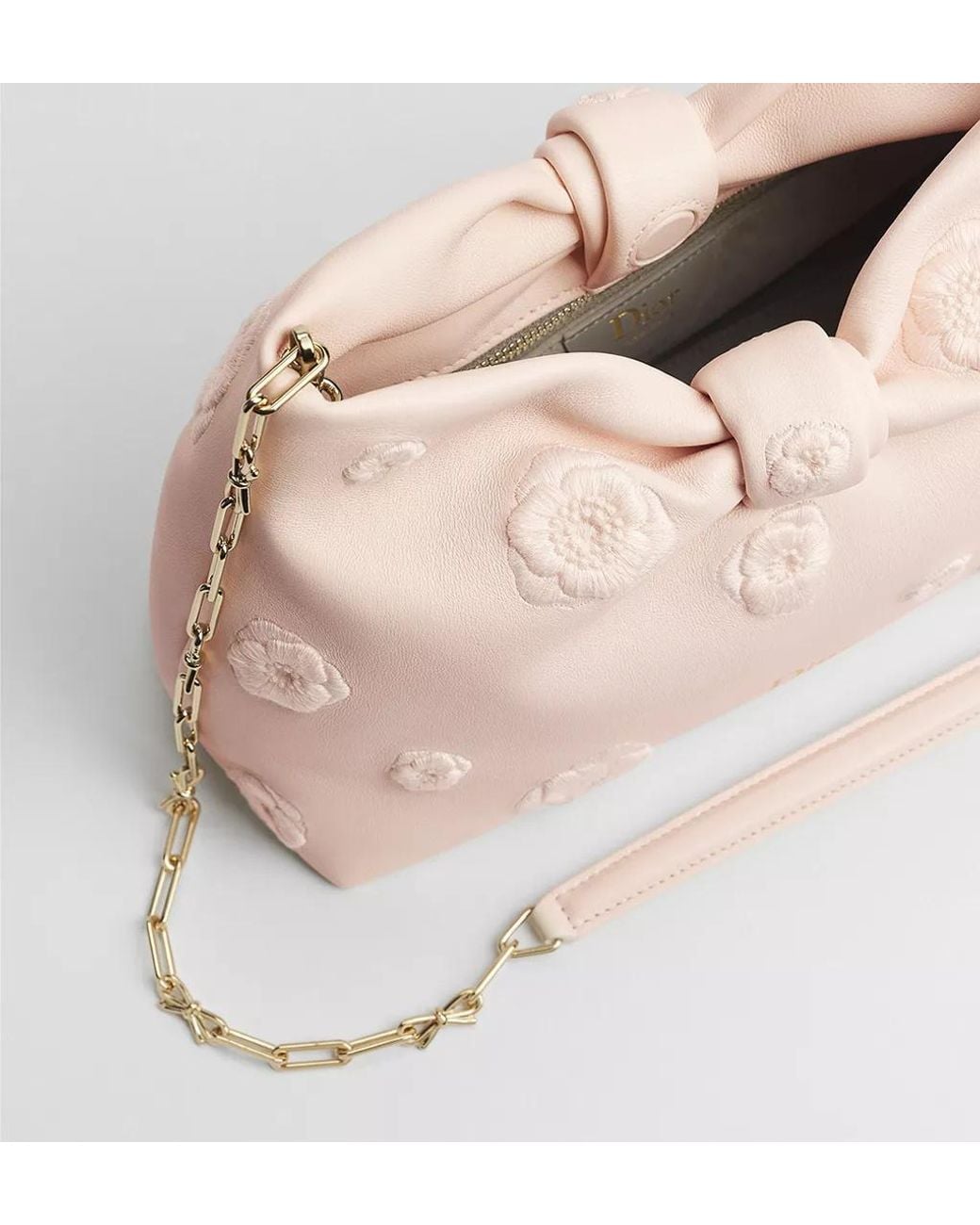 Dior Pink Small Bow Bag