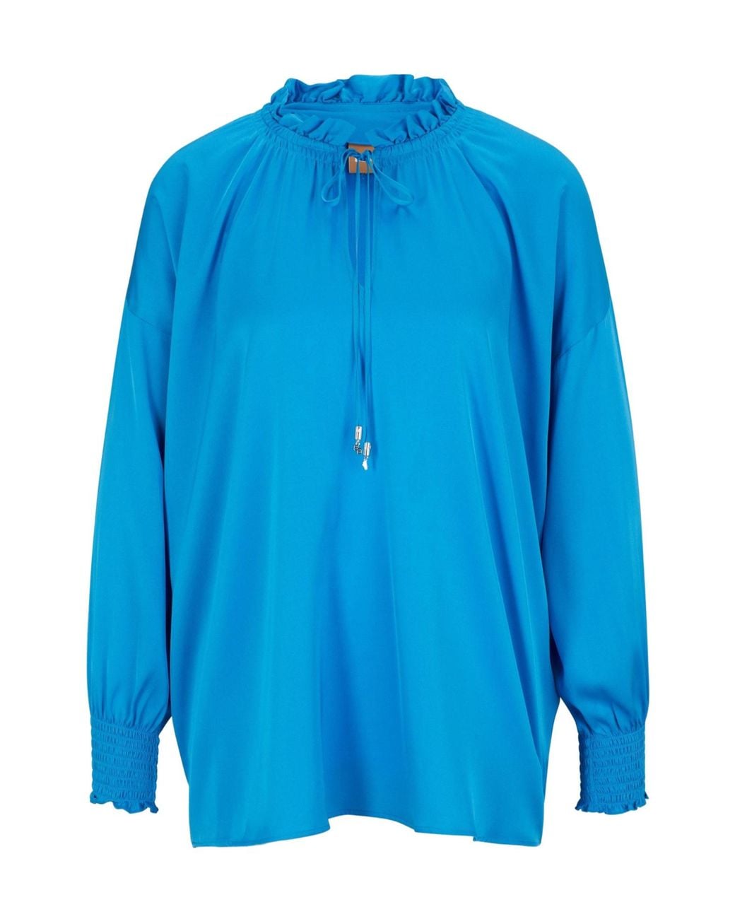 Boss Blue Vneck Shirt
